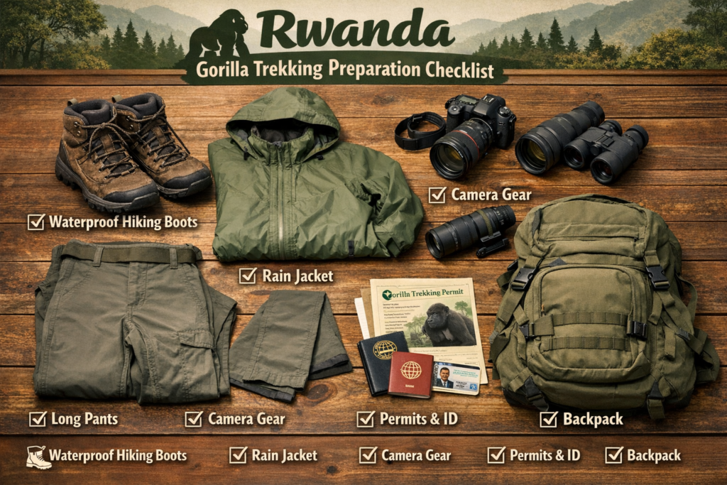gorilla trekking planning