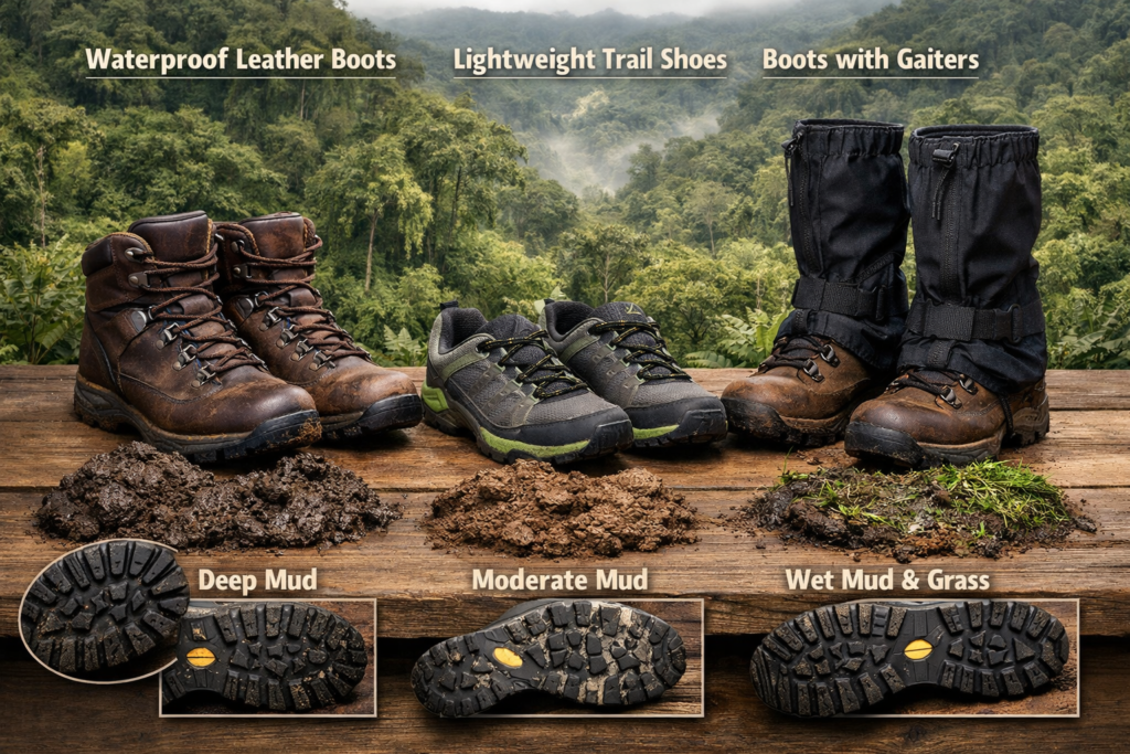 gorilla trekking shoes